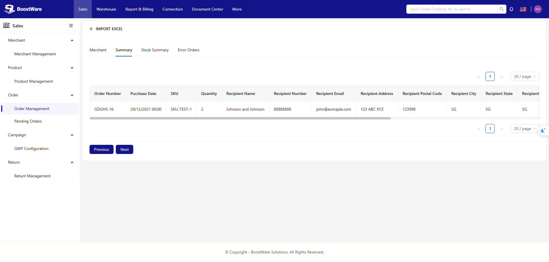 Order Management screenshot 5