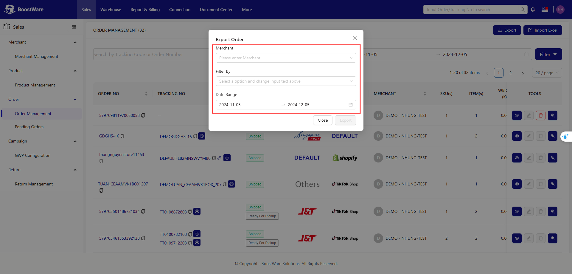 Order Management screenshot 9
